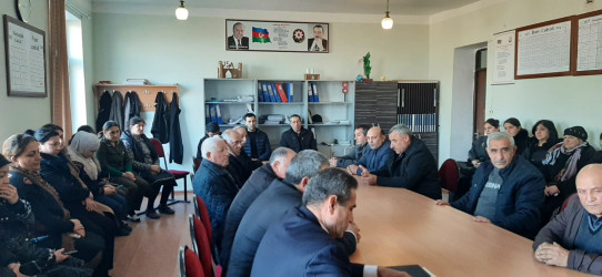 Goranboyda inzibati ərazi dairəsi üzrə nümayəndəliklərdə hesabat iclasları keçirildi