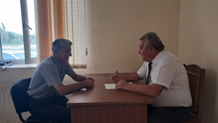 Goranboyda vətəndaş qəbulları davam edir