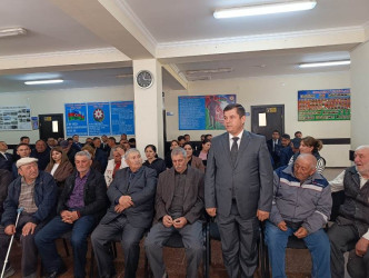 Goranboyda növbəti səyyar qəbul Dəyirmanlar kəndində keçirildi