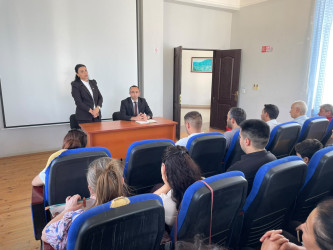 Goranboyda "Ailə dəyərlərinin təbliğ olunması, xüsusən də qadın hüquqlarının və rəsmi nigahın üstünlüklərinin izahı" mövzusunda maarifləndirici tədbirlər keçirildi