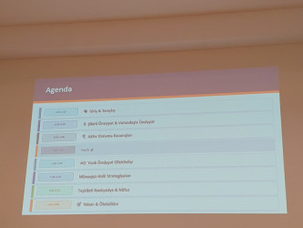 Goranboyda “Ünsiyyət bacarıqlarının inkişafı" mövzusunda təlim keçirildi