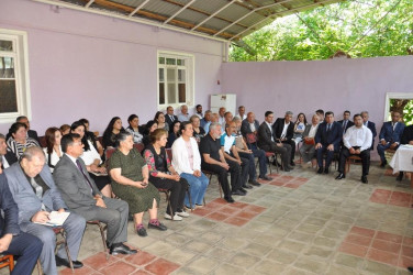 Goranboyda İcra Başçısı səyyar qəbul keçirdi.