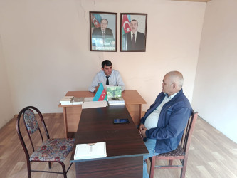 Goranboyda vətəndaş qəbulları davam edir