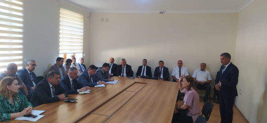 Goranboy rayon İcra Hakimiyyətində vətəndaşların müraciətləri dinlənildi