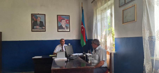 Goranboyda vətəndaş qəbulları davam edir