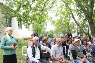 Goranboyda növbəti səyyar qəbul  Rus Borisi   kəndində keçirildi.