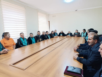 Goranboyda icra başçısı bir qrup şəhid ailələri ilə görüşdü