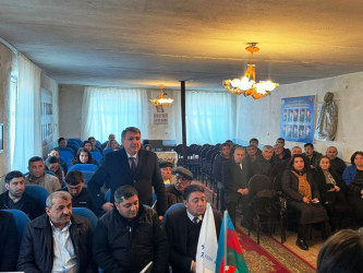 Goranboyda inzibati ərazi dairəsi üzrə nümayəndəliklərdə hesabat iclasları keçirildi