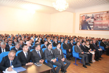 Goranboy rayon İcra Hakimiyyəti başçısı yanında Şuranın növbəti iclası keçirildi