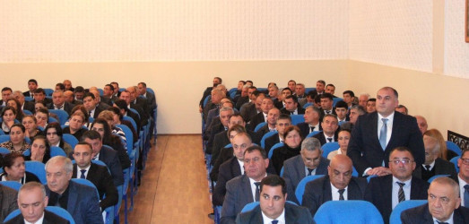 Goranboyda İcra Başçısı yanında Şuranın növbəti iclası keçirildi