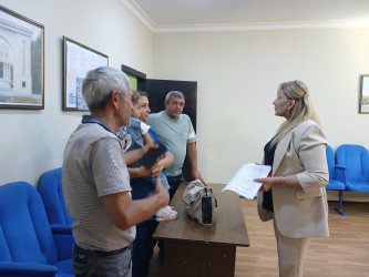 Goranboyda vətəndaş qəbulları davam edir