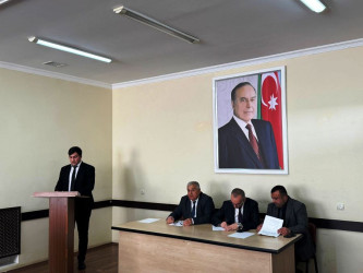 Goranboyda inzibati ərazi dairəsi üzrə nümayəndəliklərdə hesabat iclasları keçirildi