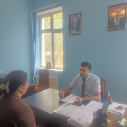 Goranboyda vətəndaş qəbulları davam edir
