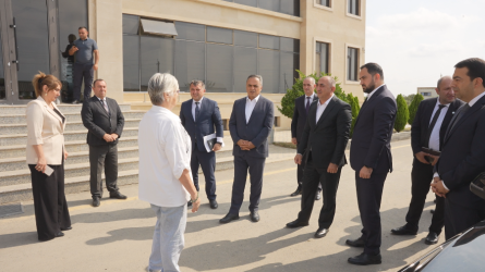 Goranboyda aqrar sahədə yeni layihələrin icrası ilə bağlı monitorinq aparıldı