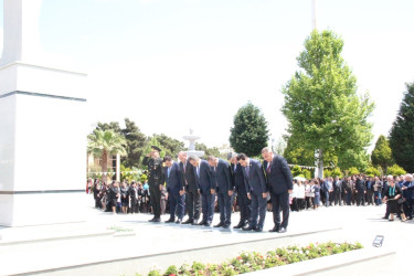 Goranboyda Ümummilli Lider Heydər Əliyevin 103-cü ildönümü ilə bağlı "Vətənə, xalqa həsr edilən ömür" mövzusunda konfrans keçirildi