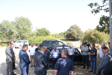 İcra Başçısı Qarqucaq və Şəfibəyli kəndlərində əhalini narahat edən problemləri yerində araşdırdı