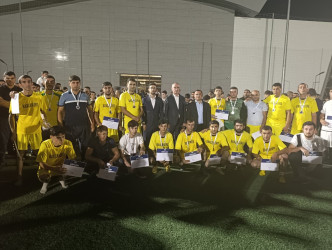 Goranboy rayonunda şəhər, qəsəbə və kənd komandaları arasında keçirilən futbol turnirinə yekun vuruldu