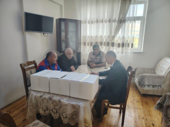Goranboyda Qurban bayramı münasibəti ilə 500-dən çox ailə ziyarət olunaraq bayram sovqatları təqdim olundu