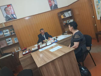 Goranboyda vətəndaş qəbulları davam edir