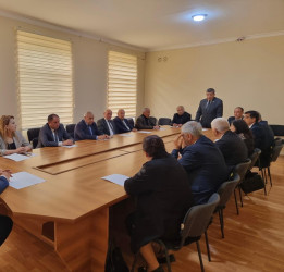 Goranboyda “İctimai Şura” nın yeni tərkibdə ilk iclası keçirildi