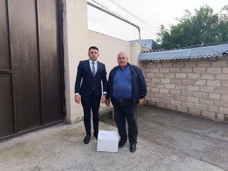 Goranboyda Qurban bayramı münasibəti ilə 500-dən çox ailə ziyarət olunaraq bayram sovqatları təqdim olundu