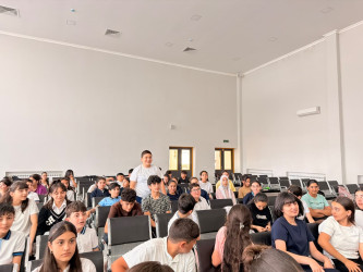 Goranboyda “Hüquq mədəniyyətinin formalaşmasında gənclərin rolu” mövzusunda tədbir keçirildi