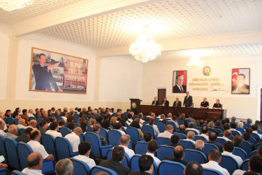 Goranboyda İcra Başçısı yanında Şuranın  növbəti iclası keçirildi