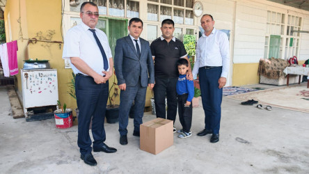 Goranboyda Qurban bayramı münasibəti ilə 500-dən çox ailə ziyarət olunaraq bayram sovqatları təqdim olundu