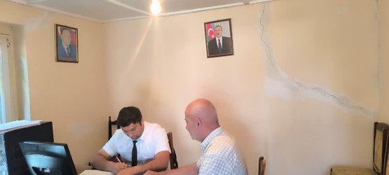 Goranboyda vətəndaşların müraciətlərinə xüsusi diqqət yetirilir