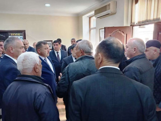 Goranboy rayon İcra Hakimiyyətində vətəndaşların müraciətləri dinlənildi