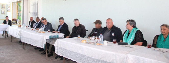 “Konstitusiya və Suverenlik İli” tədbirləri çərçivəsində, “27 sentyabr-Anım Günü” ərəfəsində Goranlı kəndində şəhid ailələri ilə görüş keçirildi