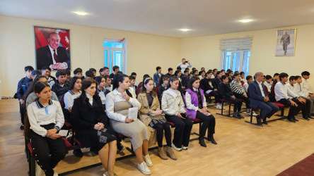 Goranboyda  narkomaniyaya qarşı mübarizə ilə bağlı, maarifləndirmə tədbiri keçirildi.