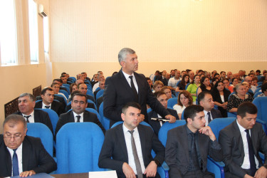 Goranboy Rayon İcra Hakimiyyəti başçısı yanında Şuranın növbəti iclası keçirildi