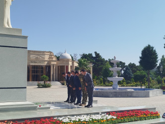 Goranboyda Silahlı Qüvvələr Günü ilə bağlı tədbir keçirildi.