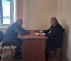 Goranboyda vətəndaşların müraciətlərinə xüsusi diqqət yetirilir