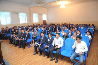Goranboy rayon İcra Hakimiyyətində  taxıl biçini ilə əlaqədar regional müşavirə keçirildi