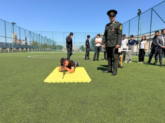 "Goranboy 2026-Gənclər Paytaxtı" layihəsi çərçivəsində "Şahin" hərbi-idman oyunu üzrə Goranboy rayon birinciliyi keçirildi.