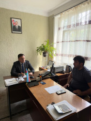 Goranboyda vətəndaş qəbulları davam edir