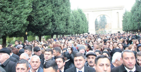 Goranboyda Ümummilli Lider Heydər Əliyevin anım günü ilə bağlı ümumrayon tədbiri keçirildi