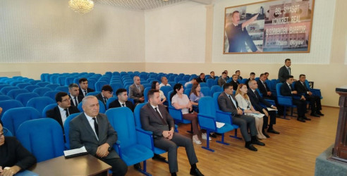 Goranboy rayon İcra Hakimiyyətində Aparat iclası keçirildi