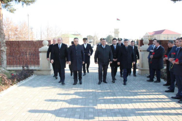 Goranboyda,  Xocalı  soyqırımı  faciəsinin  31-ci  ildönümü  ilə  bağlı, ümumrayon  tədbiri  keçirildi.