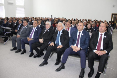 Goranboyda Yeni Azərbaycan Partiyasının (YAP) təsis edilməsinin 30-cu ilinə həsr olunmuş tədbir keçirildi.