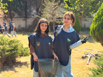 Goranboyda “Gələcəyimizi qoruyaq!” adlı ekoloji aksiya keçirildi