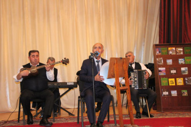 Goranboyda, "Ömürün səhifələri" adlı ədəbi-bədii tədbir keçirildi