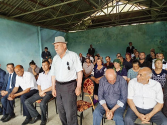 Goranboyda növbəti səyyar qəbul Todan kəndində keçirildi