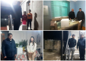 Goranboy rayon İcra Hakimiyyəti tərəfindən rayonda 500-dən çox şəhid, qazi və aztəminatlı ailələrə bayram sovqatları verildi