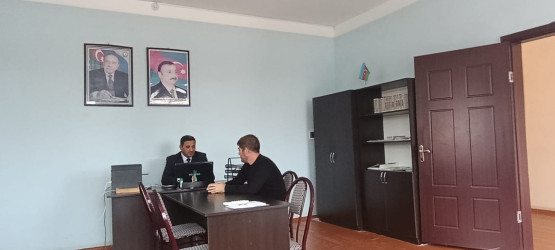 Goranboyda vətəndaş qəbulları davam edir