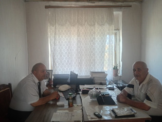 Goranboyda vətəndaş qəbulları davam edir