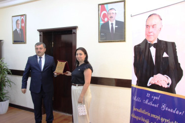 Goranboyda 22 iyul-Milli Mətbuat Günü qeyd edildi