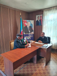 Goranboyda vətəndaşların müraciətlərinə xüsusi diqqət yetirilir